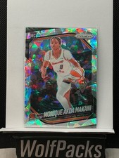 2025 Panini Prizm WNBA - Rookie Monique Akoa #98 Ice Prizm (RC)
