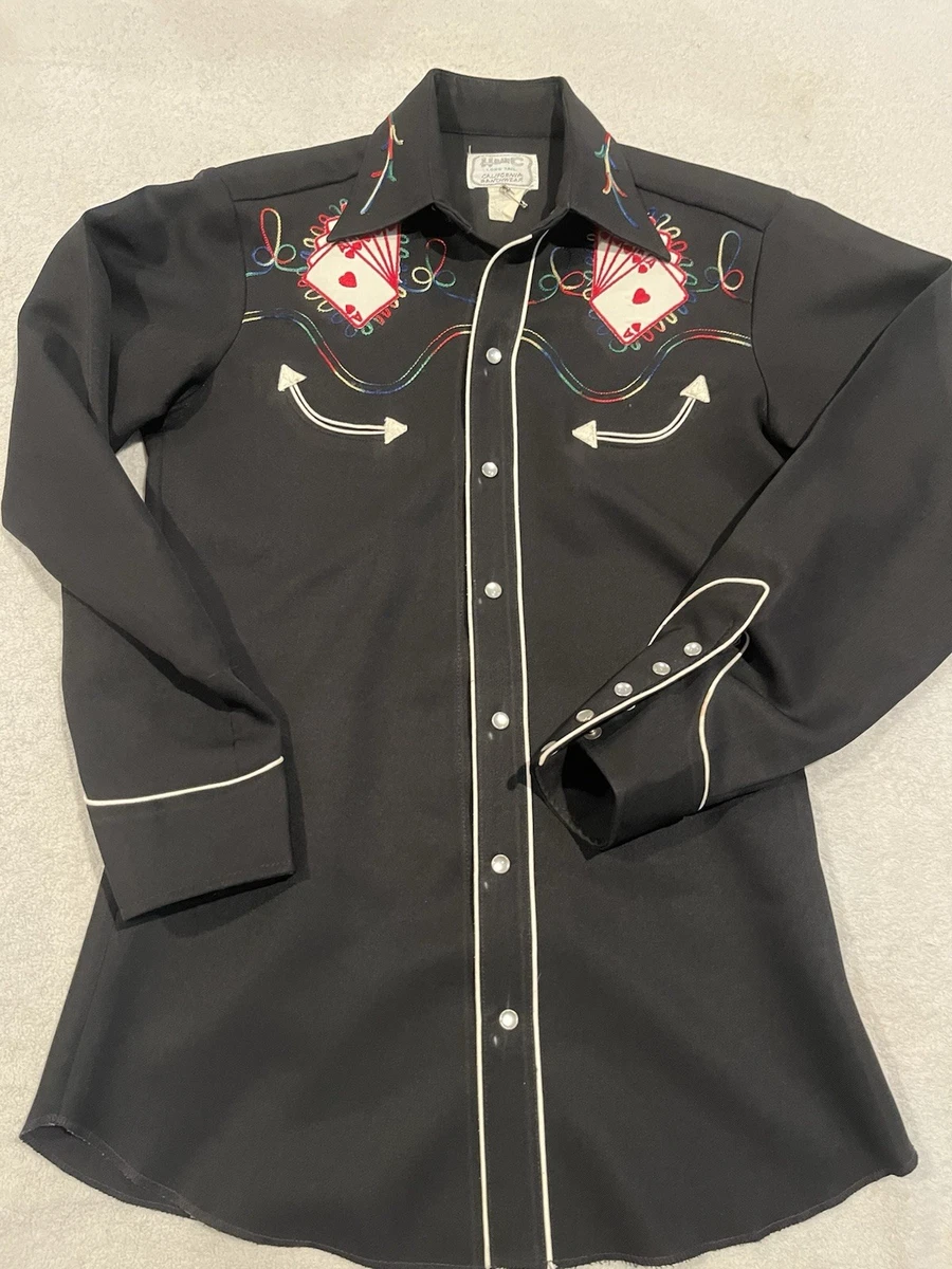 Black Western Vintage Casual Shirts for Men for sale | eBay
