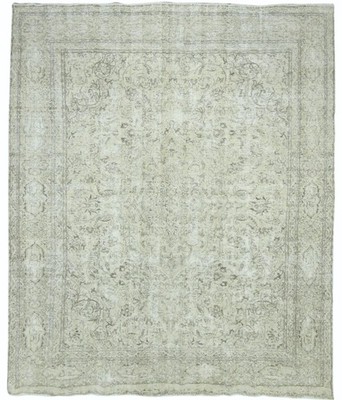 10X13 Vintage Antique Oriental Rug Distressed Floral Design Classic Carpet