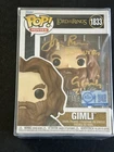John Rhys-Davies Signed Lord Of The Rings Gimli Funko Pop #1833 AUTO PIX Holo