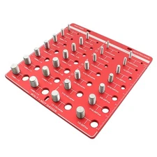 28 Nut and Bolt Thread Checker 14 Metric And 14 Standard Specifications
