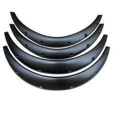 4pcs Universal Fender Flares Wide Body Wheel Arches Durable Fender Protector