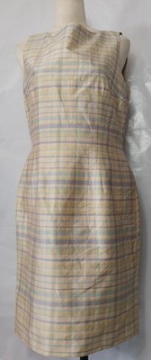 Spencer Jeremy Seidenkleid Vtg silk dress 100% Seide. Crepe. Gr: M