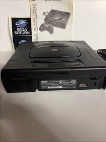 SEGA Saturn Console MK-80000 Complete w/ Box & Manual! TESTED!!!