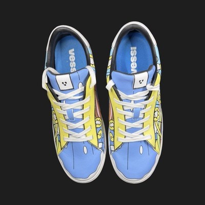Vessi Soho Sneaker 2 Womens 11 Scotty G Graphic Art Shoes Y2K Streetwear