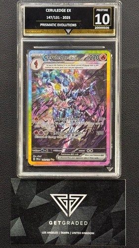 Ceruledge ex graded PSA 10 for sale on eBay