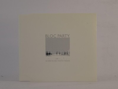 BLOC PARTY SO HERE WE ARE (H72) 3 Track CD Single including Picture Sleeve 
