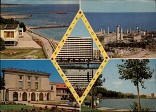 Constanta Romania Litoral vintage postcard a305