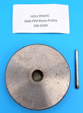 Hollymatic 200-0194, 1600 PPH Motor Pulley, Series 200 Gourmet Patty Machine