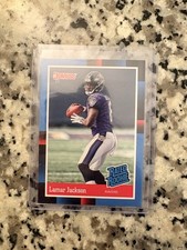 2018 Panini Lamar Jackson Rookie Card RC. rookie card picture