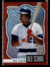 2021 Panini Prizm #OS-5 Rod Carew Old School Red Mojo Prizm #/149
