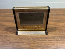 Vintage Micronta 63-761 Travel Alarm Clock & Calendar - Works!