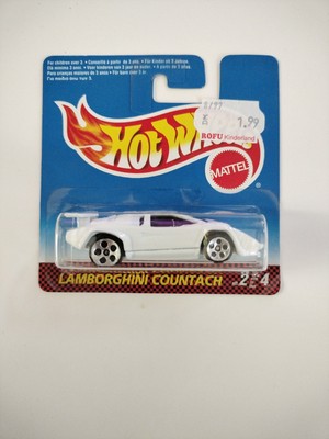 🔥🔥🔥1997 Hot Wheels Short International Card Lamborghini