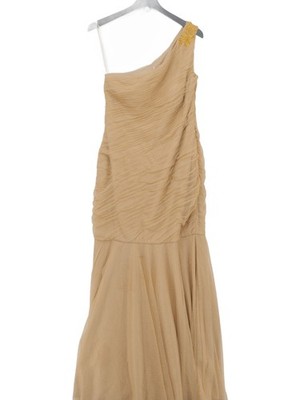 JS Boutique Maxikleid UK14 in Creme