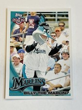 2010 Topps Opening Day Baseball Mascots - Billy the Marlin - Florida Marlins