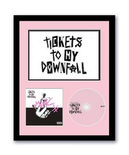 Machine Gun Kelly Autograph 11x14 Framed CD Photo Tickets To My Downfall ACOA