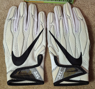 NIKE SUPERBAD 4 NCAA COLORADO BUFFALOES PADDED FOOTBALL GLOVES 3XL