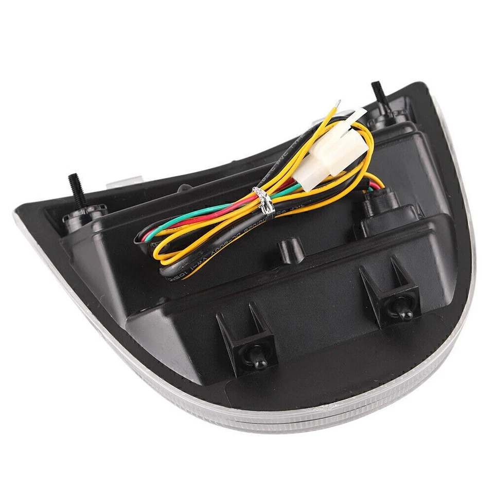 Luz trasera LED transparente luz de giro freno para Honda CBR954RR 2002 2003 Foto 4 de 4