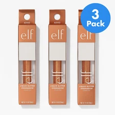 e.l.f. Liquid Glitter Eyeshadow Copper Pop 0.1 oz 3 Pack New