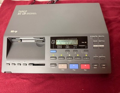 Roland MT-120 Digital Sequencer Sound Module GM GS MIDI w/ Floppy