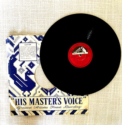 NATIONAL Hindi  78 rpm 2 songs by National Poet Ramesh Gupta & Sung by Mohd.Rafi