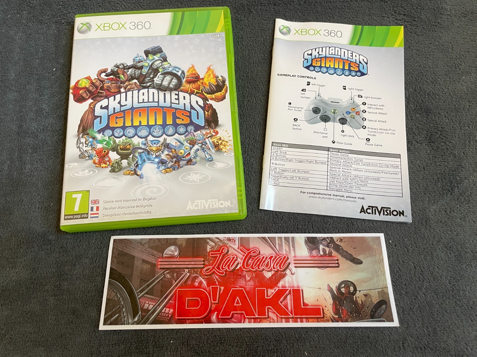 Skylanders Giants complet sur XBOX 360 - FR TTBE