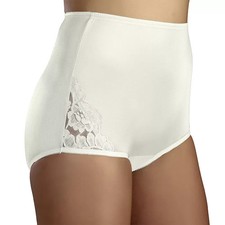 Women's Vanity Fair Lingerie Perfectly Yours Lace Nouveau Brief Panty 13001 XL