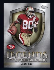 2025 Topps NFL Collect Tops Chrome Legends Of The Gridiron Jerry Rice DIGITAL
