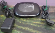 Logitech Harmony Smart Hub O-R0004 with power cord and IR receiver