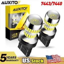 AUXITO 7443 7444 7440 LED Reverse Back Up Tail Brake Light Bulbs 6000K White Lot
