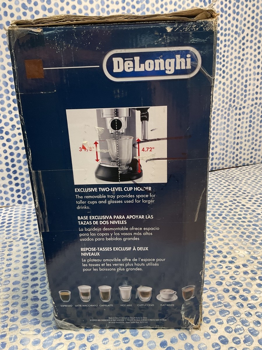 DeLonghi America EC685M Dedica Deluxe Espresso Maker, Silver