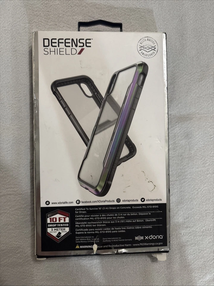 X-Doria обороны щит для iPhone XR телефона чехол новый синий фиолетовый металл - Изображение 2 из 4