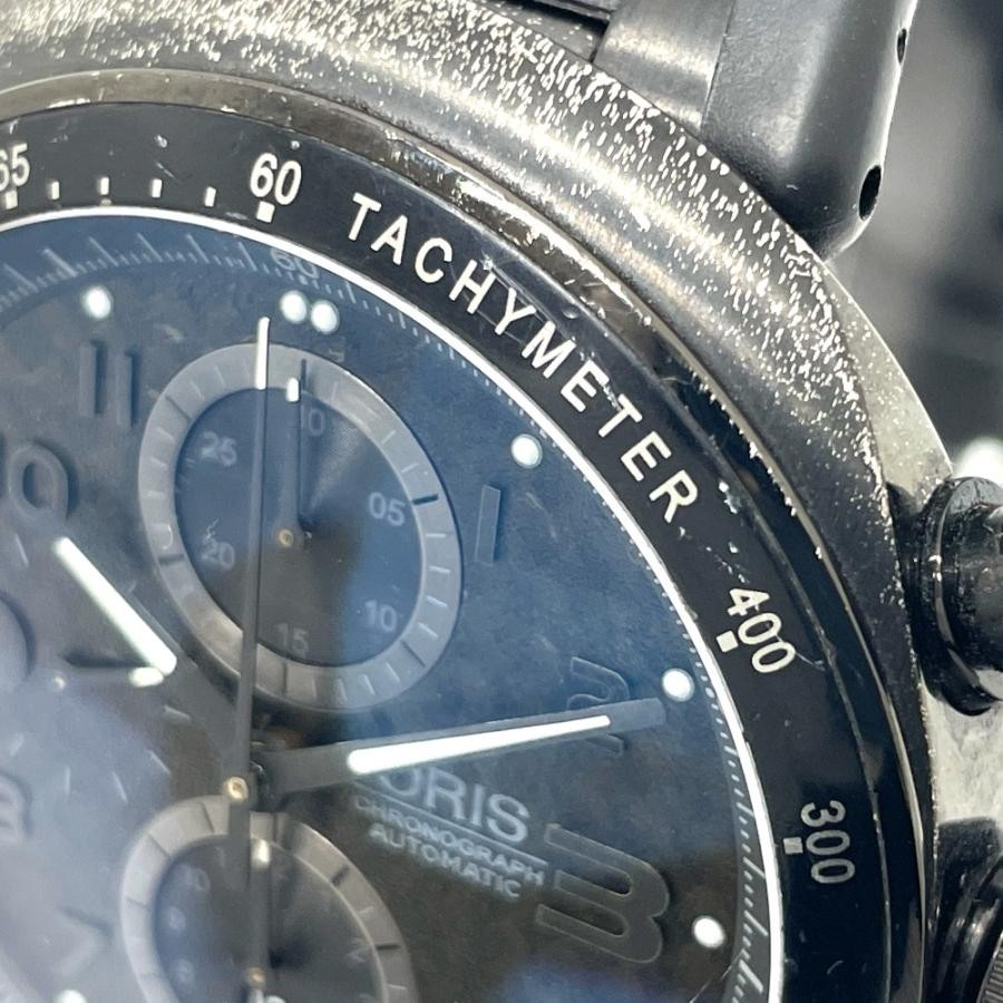 ORIS TT3 Chronograph 7611 Automatic Titanium Blac… - image 4