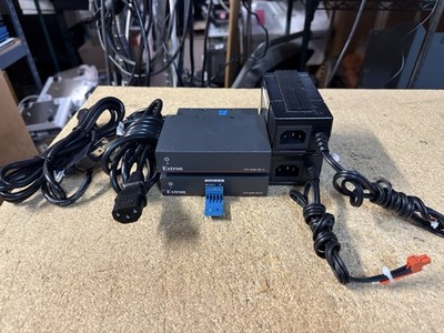 Extron DTP HDMI 4K 230 Rx Receiver & HDMI 4K 230 Tx Transmitter w/ Power Supply