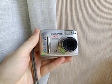 🔥Olympus Camedia C-370 Silver 3.2MP digital compact camera🔥WORKing CHEAP🔥