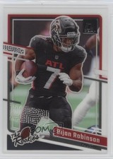 2023 Panini Clearly Donruss Clearly The Rookies Bijan Robinson #2 18ap