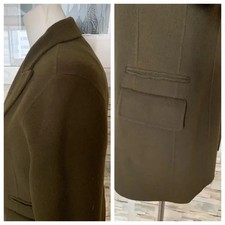 SoWool Australian Pure Wool Handmade Jacket Khaki 66-77