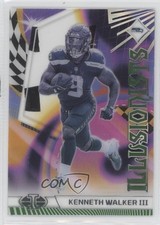 2023 Panini Illusions Illusionists Emerald Kenneth Walker III #6 19di