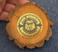 Offical Relief Relic Of The 1938 Hurricane Flood
