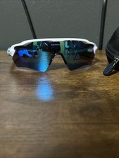 Oakley Radar EV XS White Frame blue/purple lenses W/case
