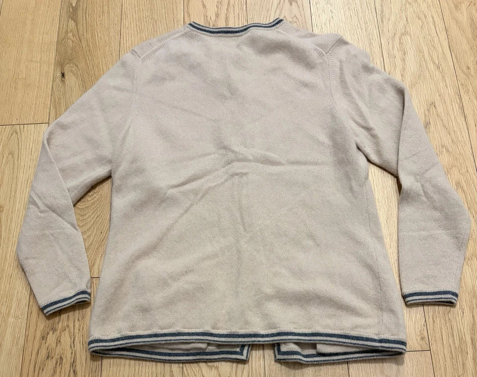 SIXTH SENSE by C&A Damen pullover 100% Kaschmir M cashmere Strickjacke Braun - Bild 2 von 4