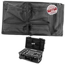 UPGRADED Lid Organizer for Pelican 1510 Case, lid organizer 1510-Circular Mesh