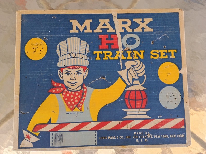 Vintage Marx H O Train Set An Original Box Got It For Christmas In The 1960s