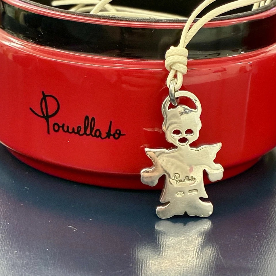 Pomellato Collana Angelo Angioletto Argento Limited Edizion Unisex Originale - Immagine 4 di 4