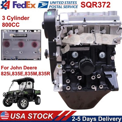 3 Cylinder 4 Stroke Gasoline Engine SQR372 For 11-17 John Deere Gator 825i 835