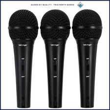 Unidirectional Microphones for Vocal Performance and Instrument Recording