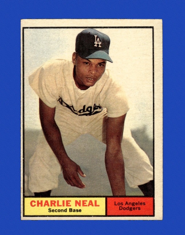 1961 Topps Set-Break #423 Charlie Neal VG-VGEX *GMCARDS*