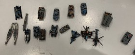 Galoob Micro Machines Lot Hummer Shark Military Planes Boats Playsets Trucks