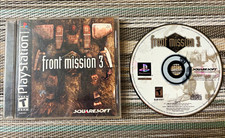 Squaresoft Front Mission 3 PS1 CIB (2000)