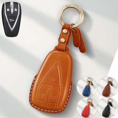 Genuine Leather Car Key Case Cover Bag For Changan CS35 PLUS CS75 PLUS CS55 PLUS